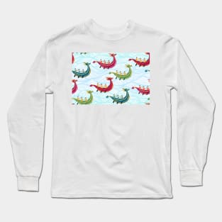 Dragon Festival - Boat race Long Sleeve T-Shirt